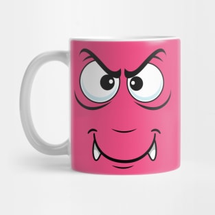 Scary vampire and monster design for Halloween Mug